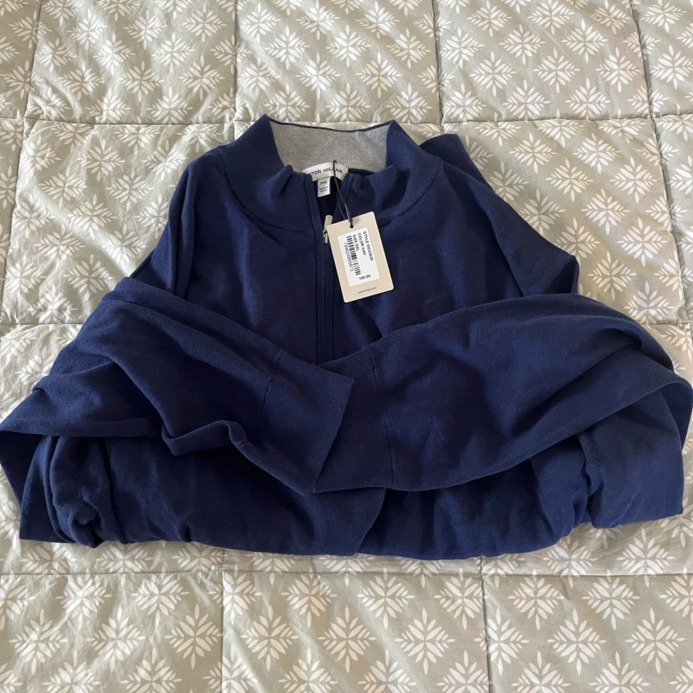 Mens 1/4 zip Sweater